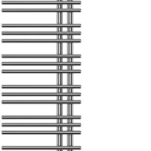 Radiateur de bain Zehnder Yucca Asym Chromé Résistance électrique à droite Satisfait Ou Remboursé